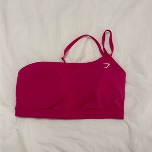 Gymshark Pink One Shoulder Sports Bra